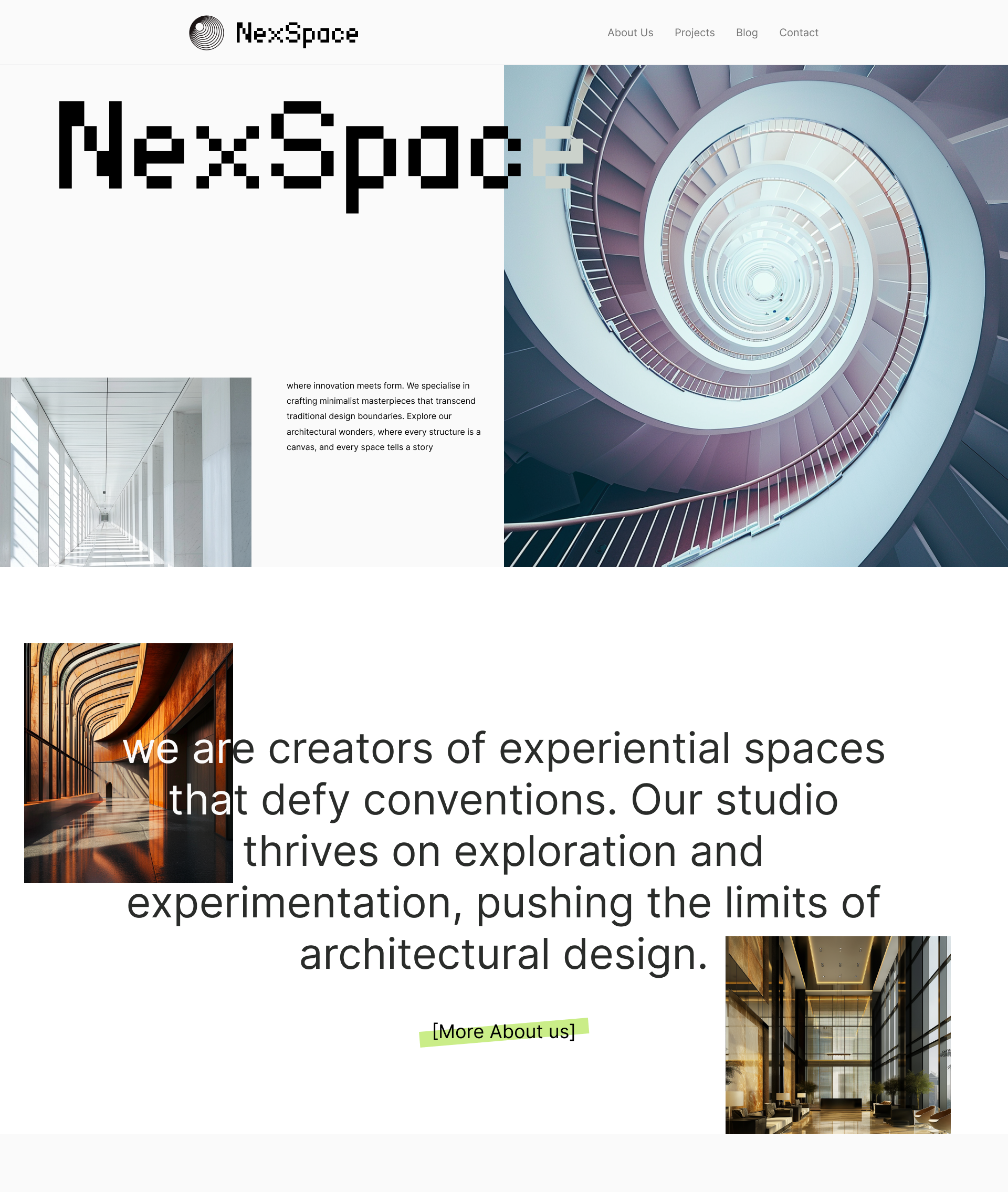 Nexspace Hero Section