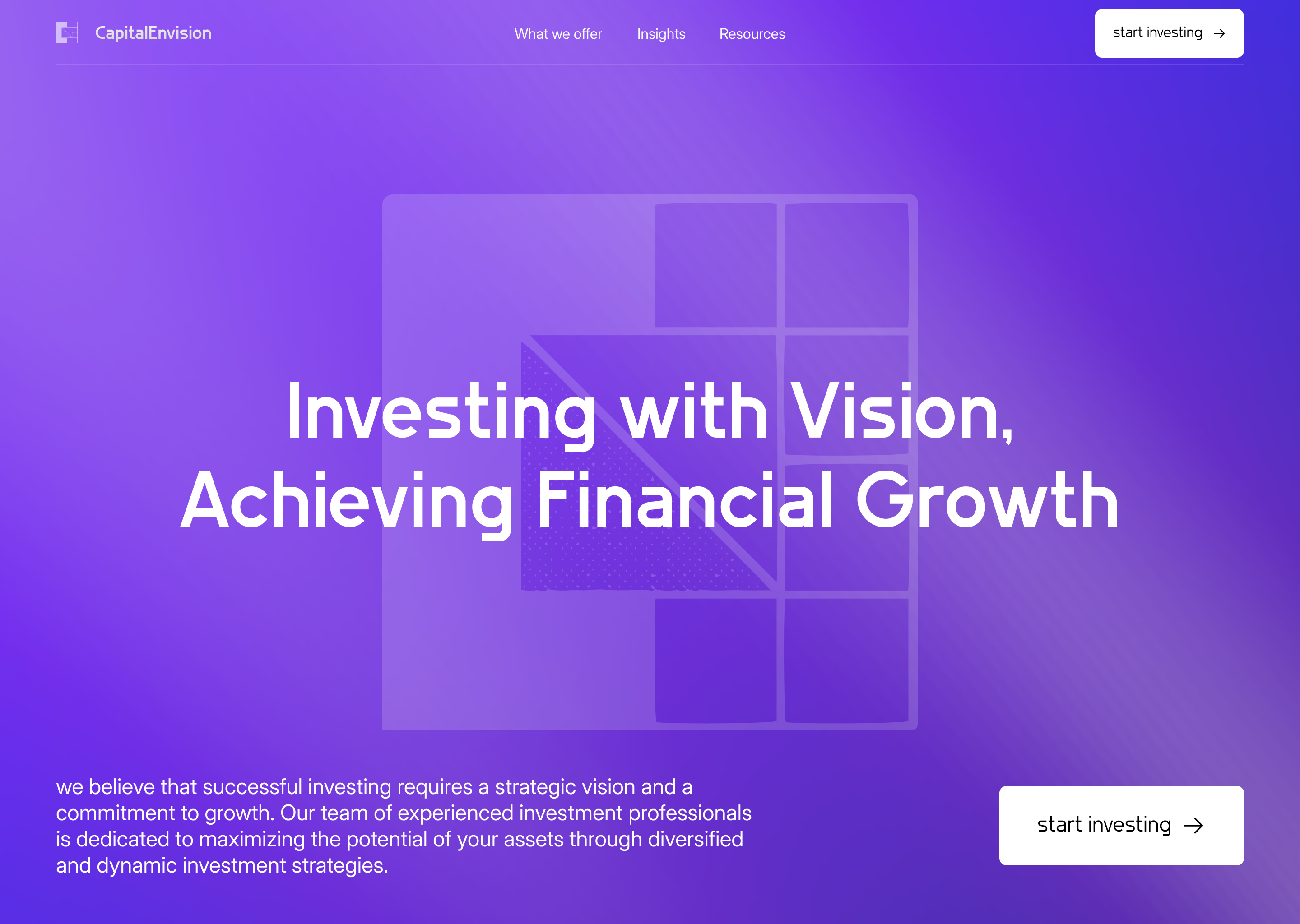 Capital Envision Website